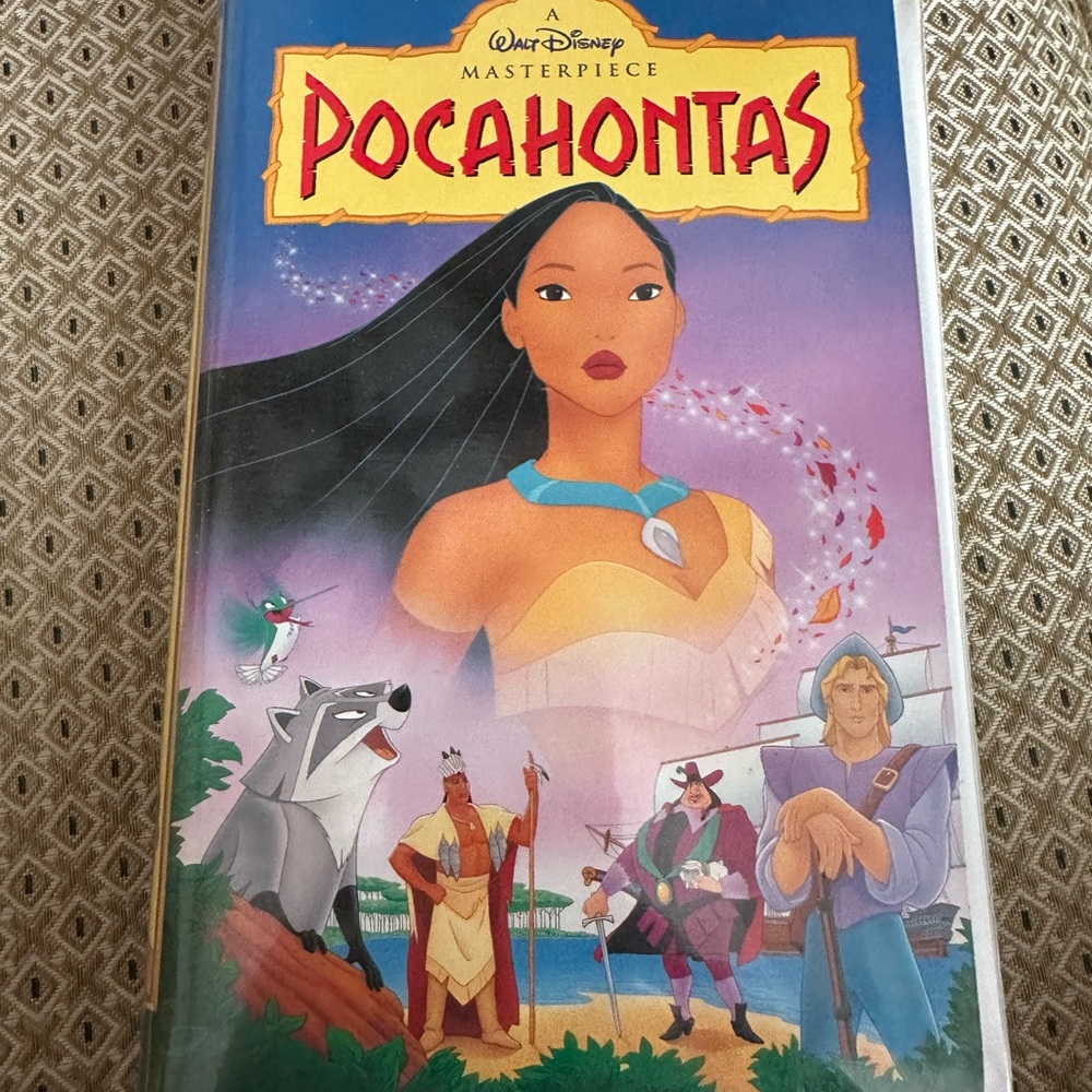 Disney Pocahontas Masterpiece VHS - All Original Advertisements Included